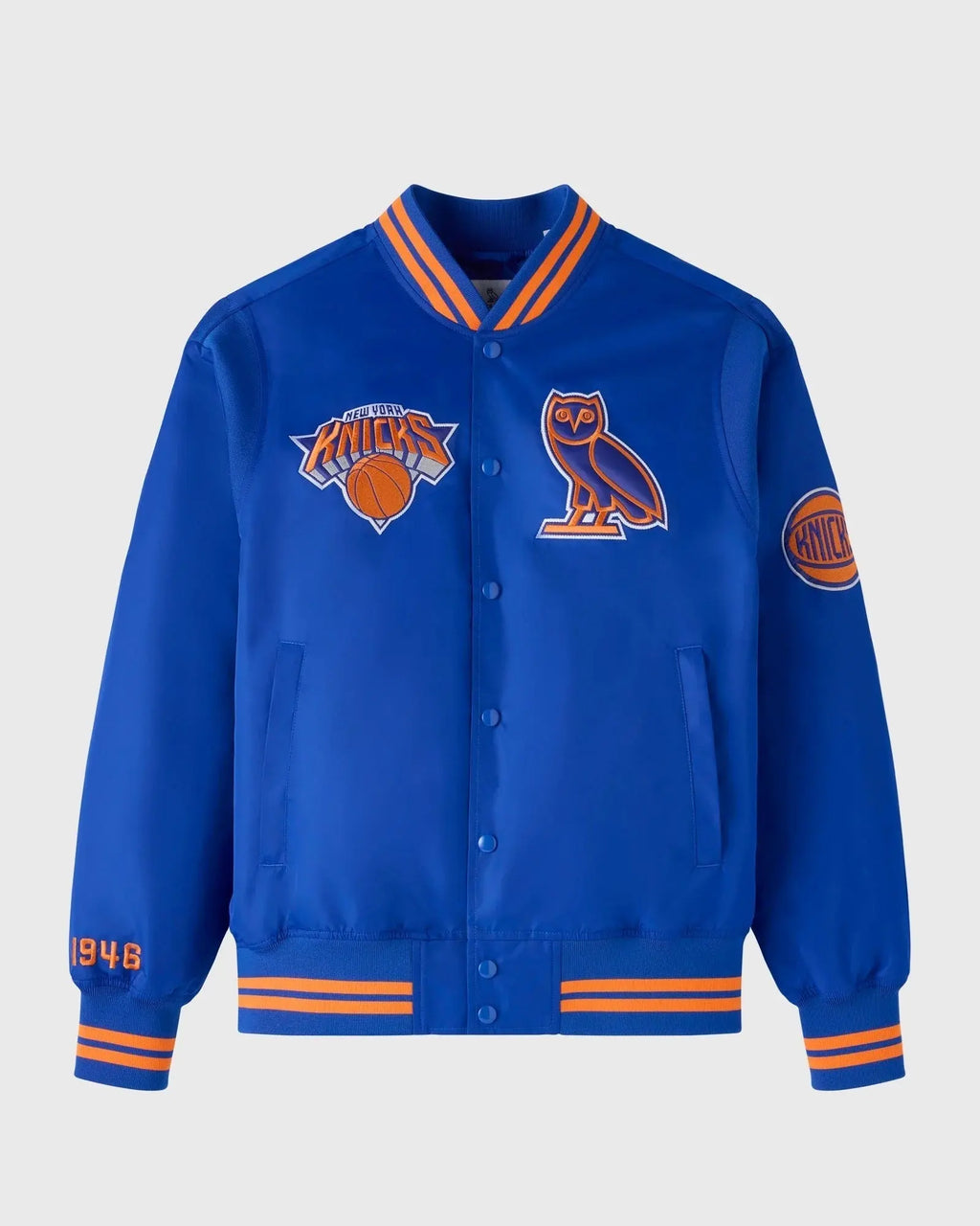 OVO X NBA New York Knicks Varsity Jacket USA Jackets