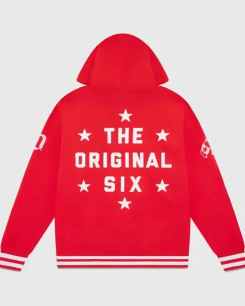 OVO Detroit Red Wings Hoodie USA Jackets
