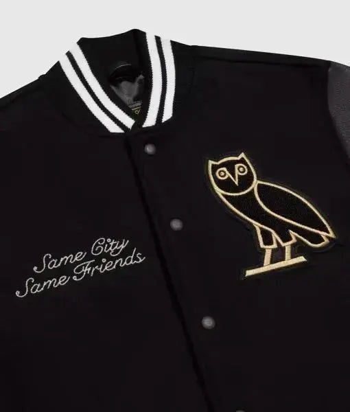 OVO Same City Same Friends Varsity Jacket USA Jackets