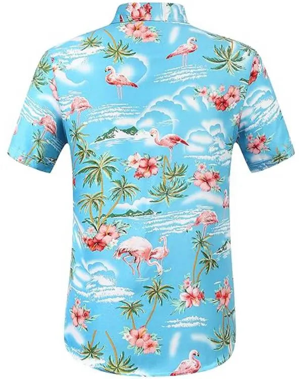 Ocean Front Property Hunt Flamingo Shirt USA Jackets