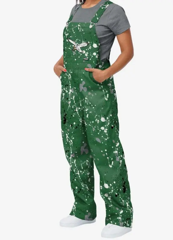 Philadelphia Eagles Mens Kelly Green Overalls USA Jackets