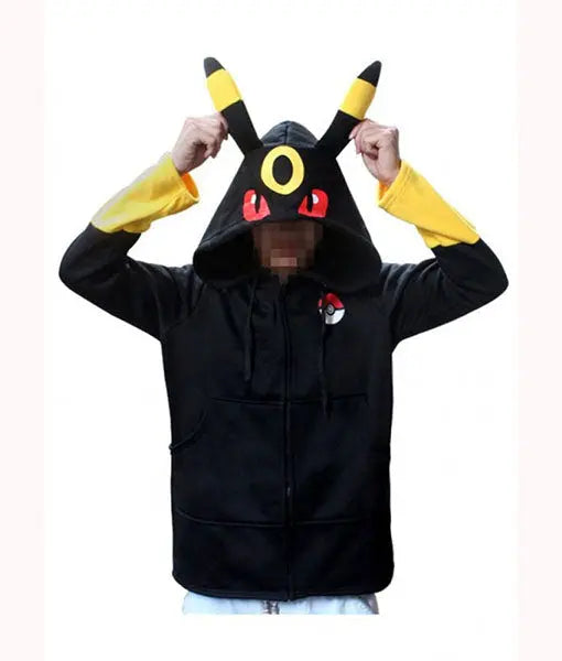 Pokemon Go Umbreon Black Hoodie USA Jackets