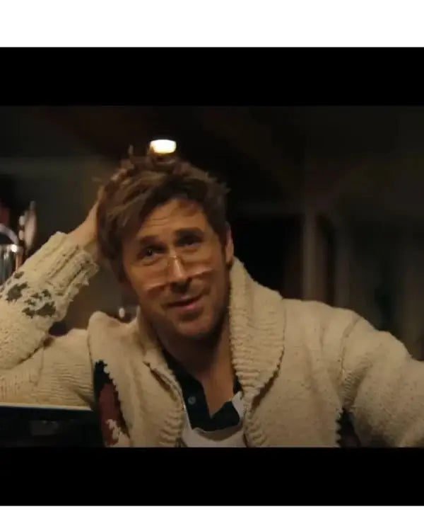 Project Hail Mary Ryan Gosling Wolf Cardigan USA Jackets