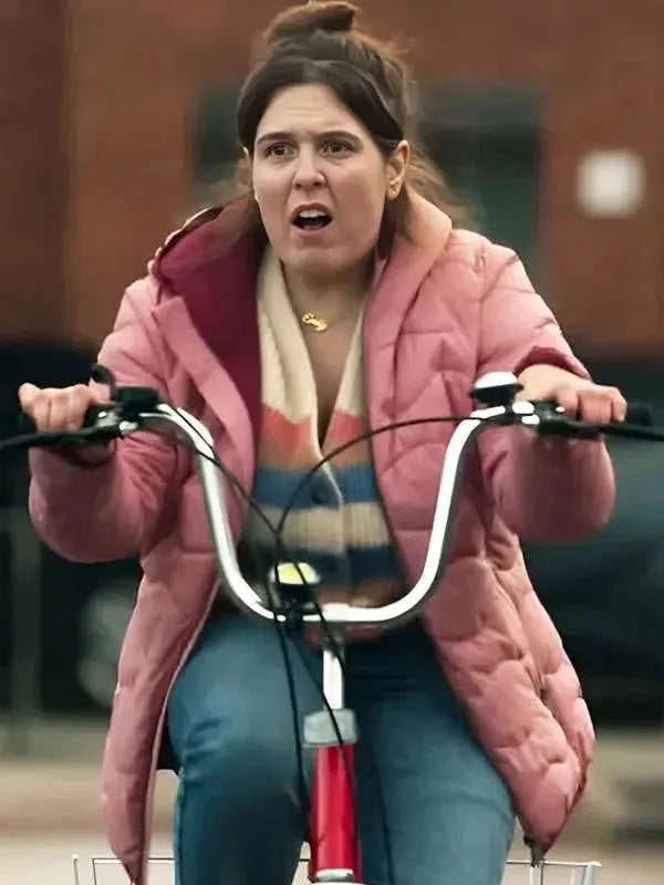 Pushers 2025 Rosie Jones Pink Hooded Jacket USA Jackets
