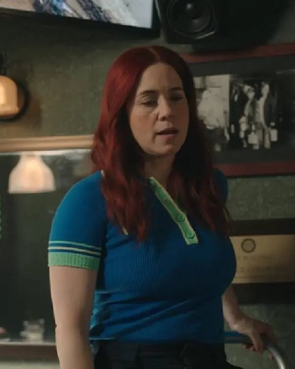 Resident Alien S04 Alice Wetterlund Polo Shirt USA Jackets