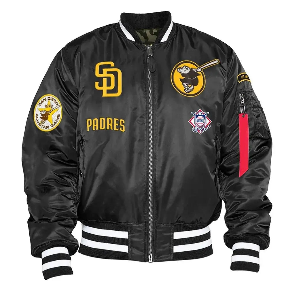 San Diego Padres Bomber MA-1 Jacket USA Jackets