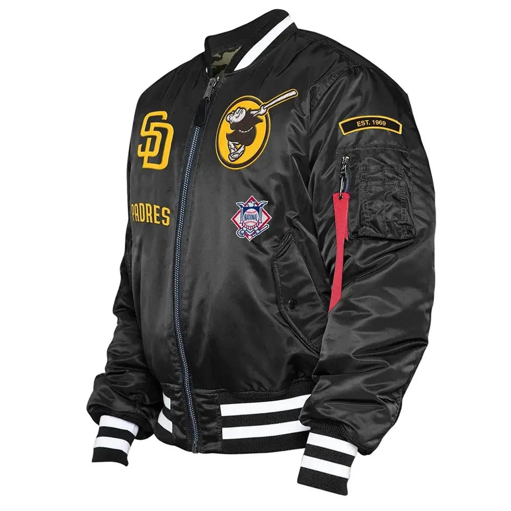 San Diego Padres Bomber MA-1 Jacket USA Jackets
