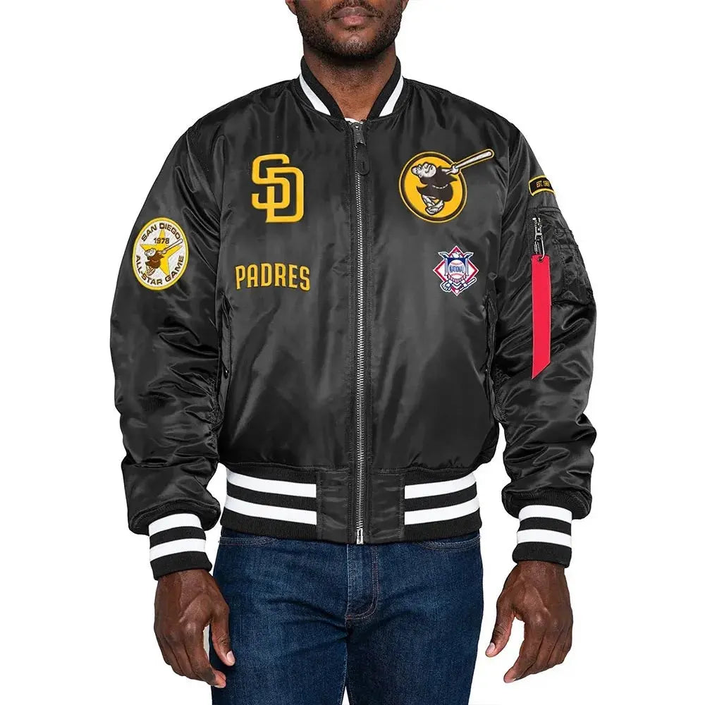 San Diego Padres Bomber MA-1 Jacket USA Jackets