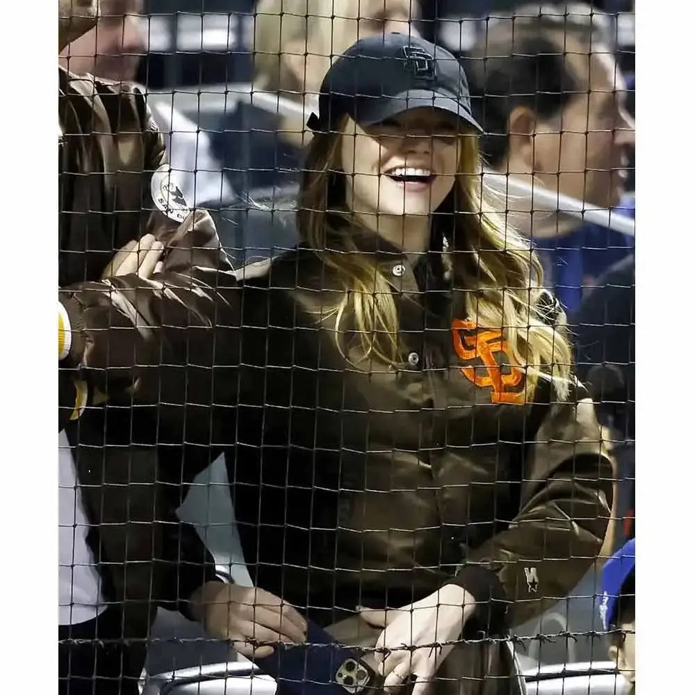 San Diego Padres Emma Stone Bomber Jacket USA Jackets