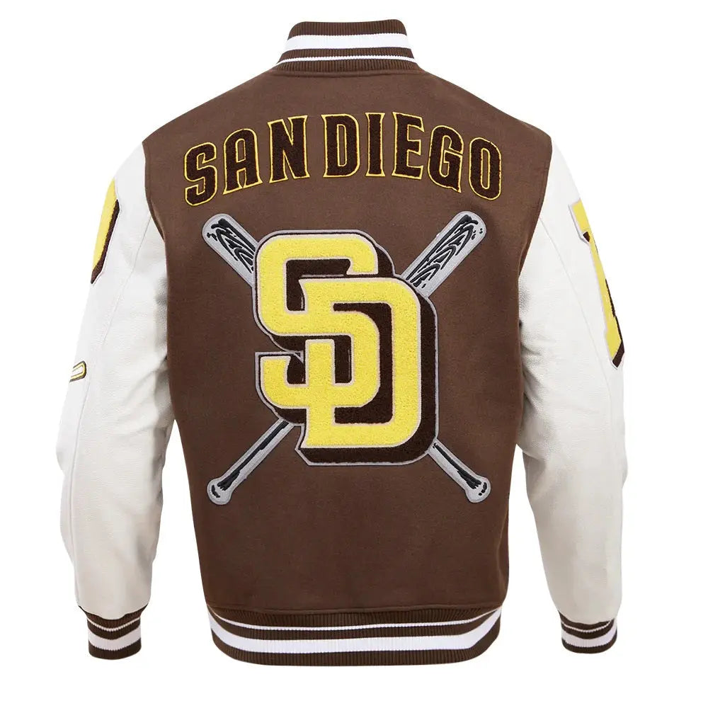 San Diego Padres Mashup Varsity Jacket USA Jackets