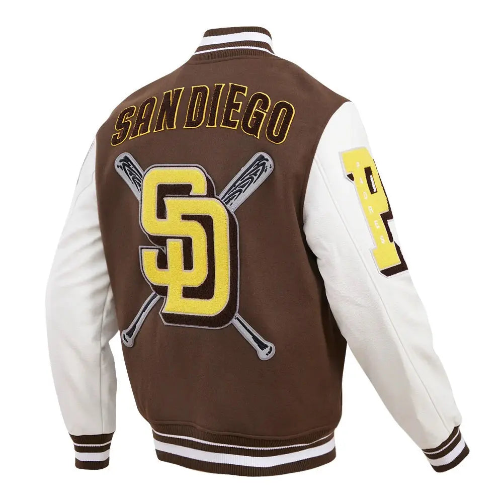 San Diego Padres Mashup Varsity Jacket USA Jackets
