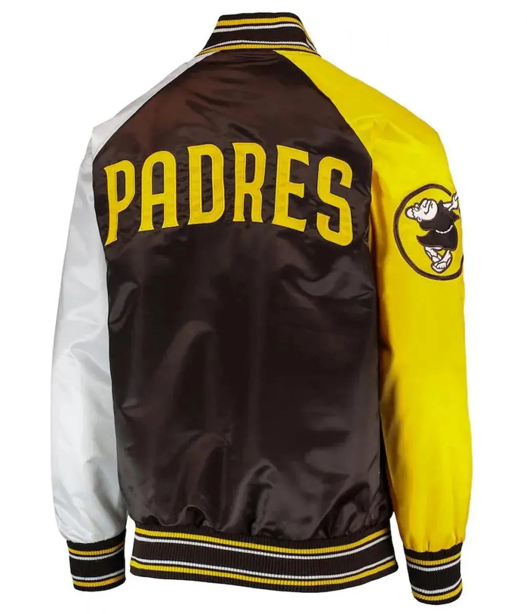San Diego Padres Raglan Reliever Varsity Jacket USA Jackets