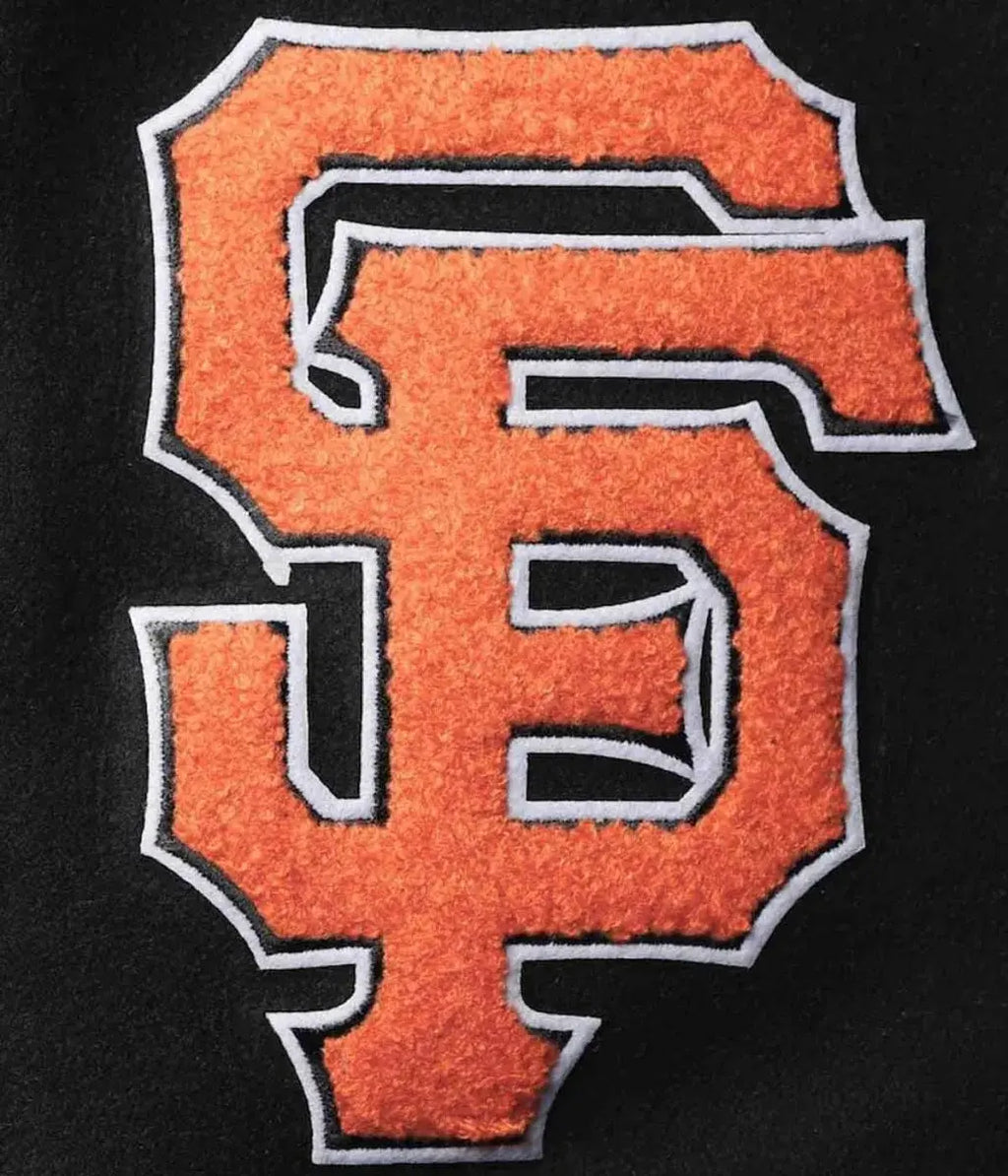 San Francisco Giants Letterman Full-Zip Jacket USA Jackets