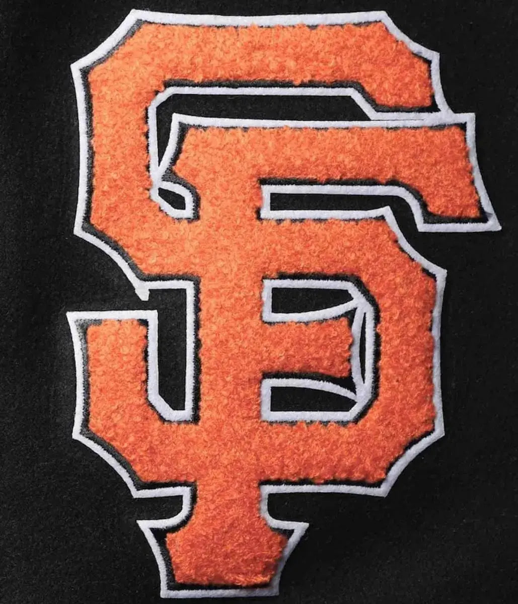 San Francisco Giants Letterman Full-Zip Jacket USA Jackets