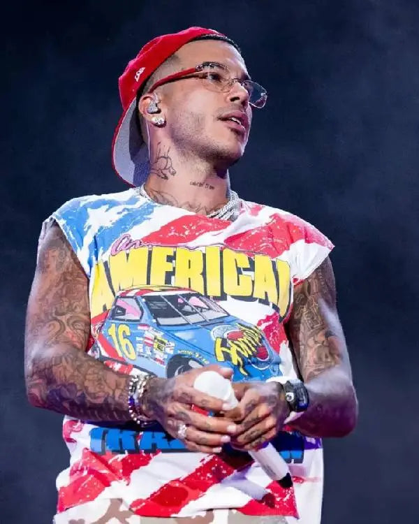 Sfera Ebbasta AMERICAN Graphics T-shirt USA Jackets