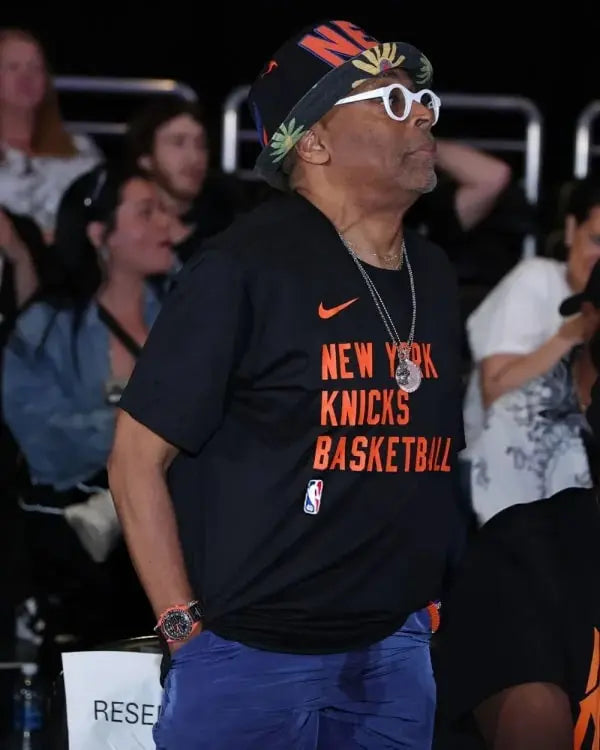 Spike Lee 2025 NBA Draft Black Shirt USA Jackets