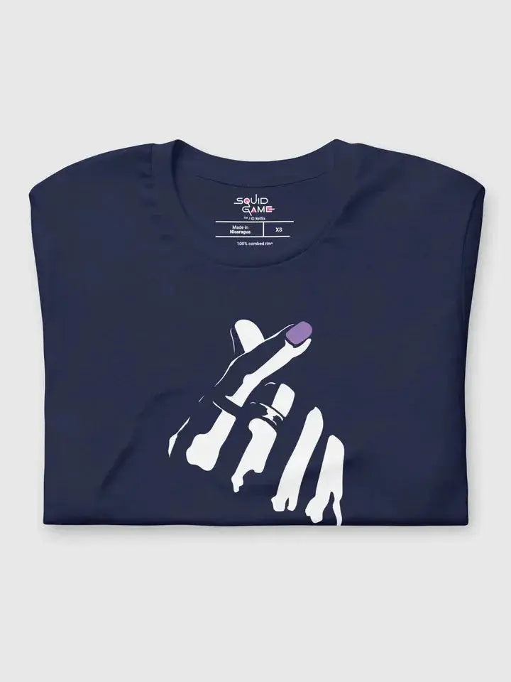 Squid Game Thanos Finger Hearts Cotton T-Shirt USA Jackets