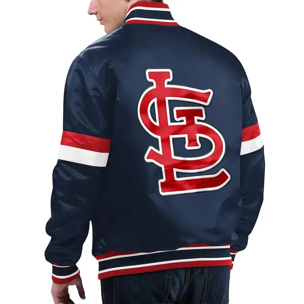 St. Louis Cardinals Home Game Satin Jacket USA Jackets