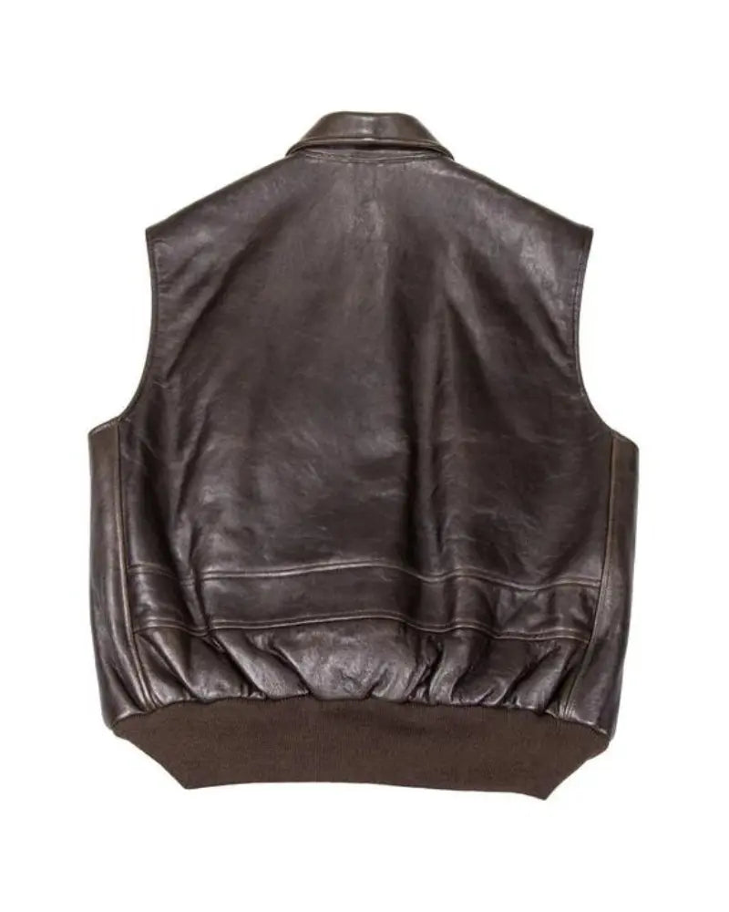 Stearman Leather Vest USA Jackets
