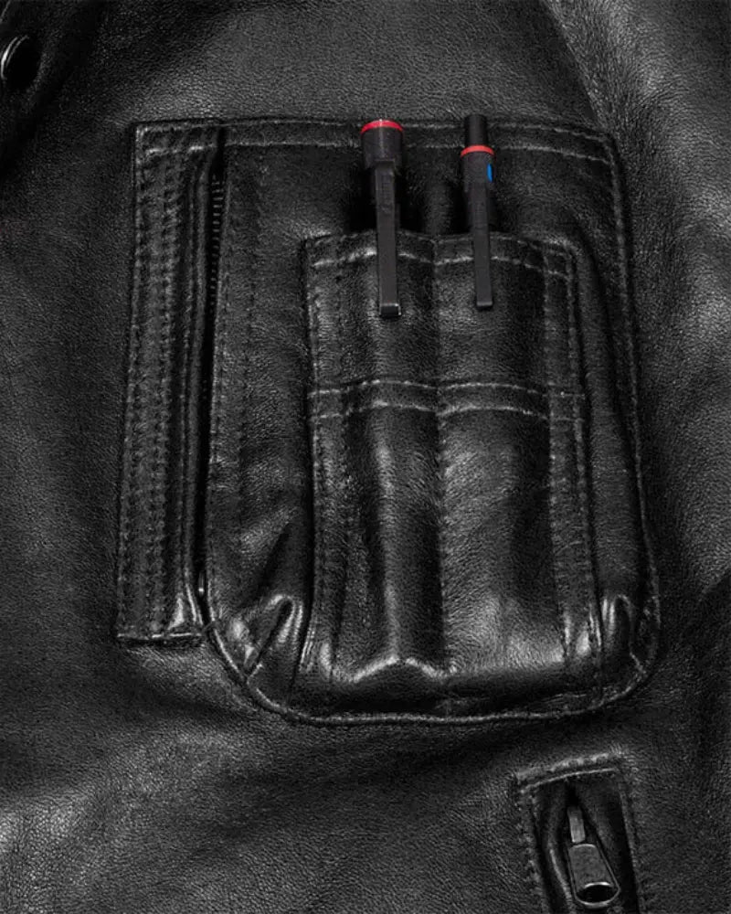 Stearman Leather Vest USA Jackets
