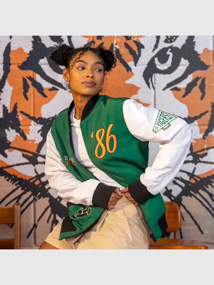 Stranger Things x Hawkins Tigers Reversible Bomber Jacket USA Jackets