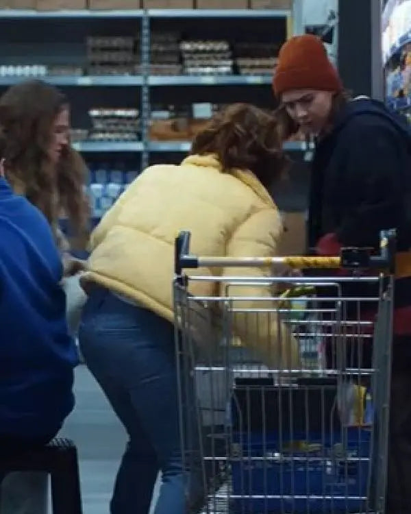 Such Brave Girls S02 Louise Brealey Yellow Bomber Jacket USA Jackets