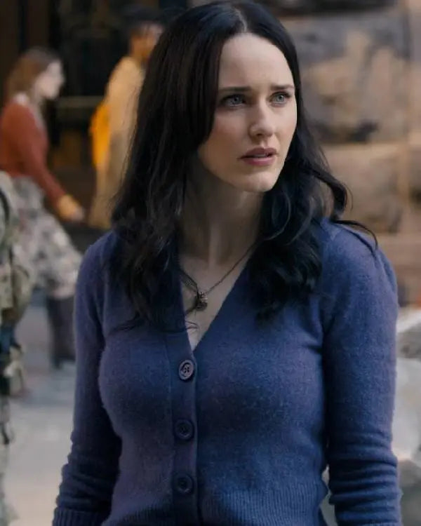 Superman 2025 Rachel Brosnahan Purple Cardigan USA Jackets