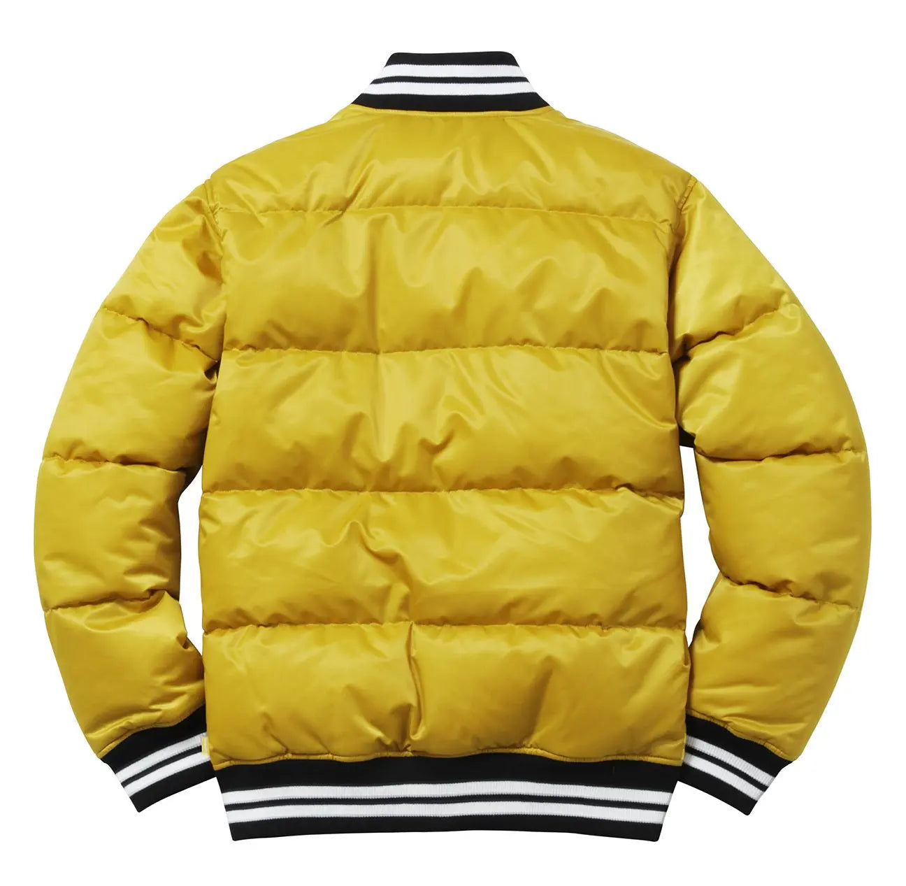 Supreme Black Puffy Varsity Jacket USA Jackets