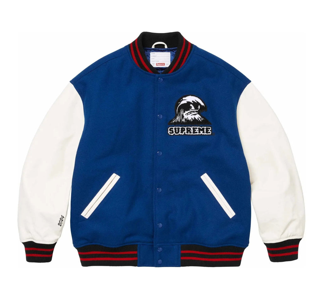 Supreme Wave Varsity Jacket USA Jackets