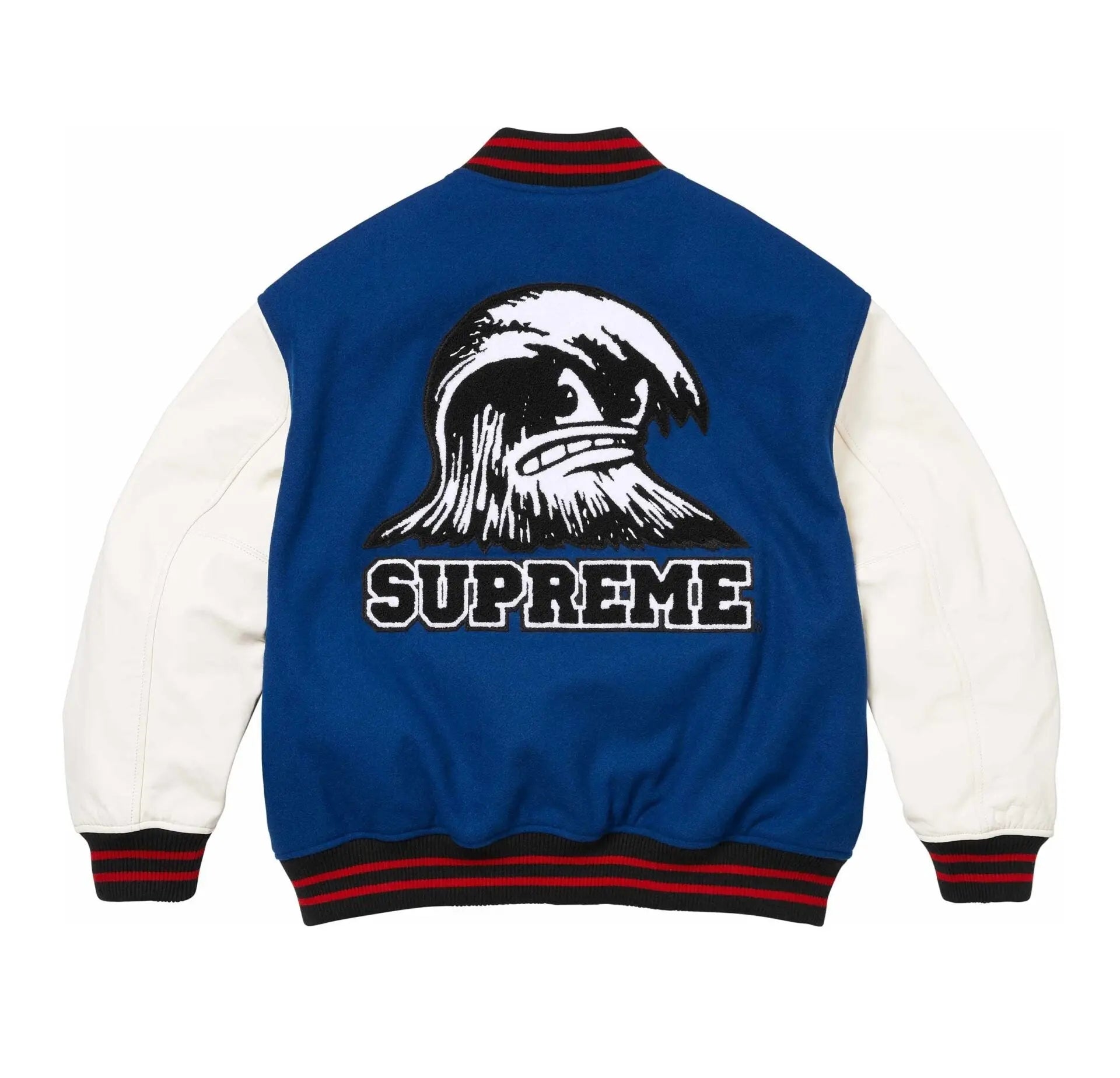 Supreme Wave Varsity Jacket USA Jackets