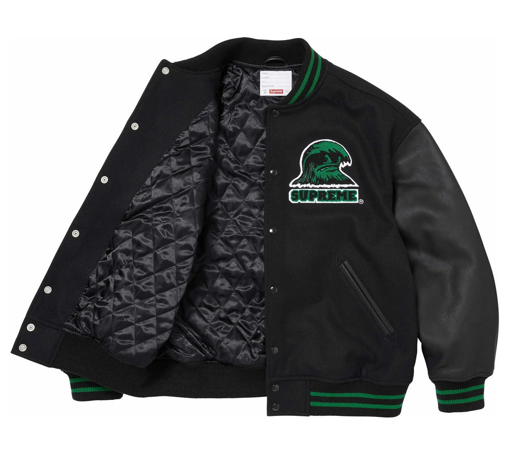 Supreme Wave Varsity Jacket USA Jackets