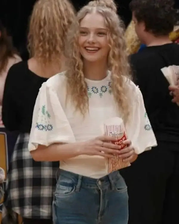 The Stranger in My Home Amiah Miller Floral Blouse USA Jackets