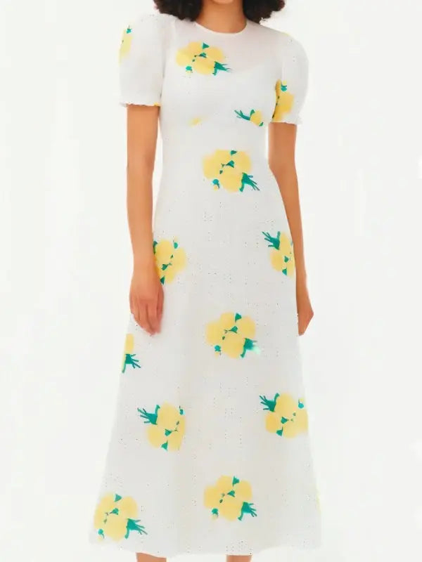 The Today Show 2025 Jill Martin Floral Polka Dot Dress USA Jackets