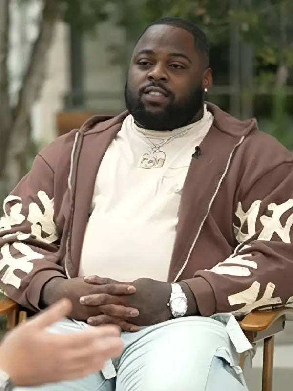 The Today Show 2025 Khalen Saunders Brown Hoodie USA Jackets