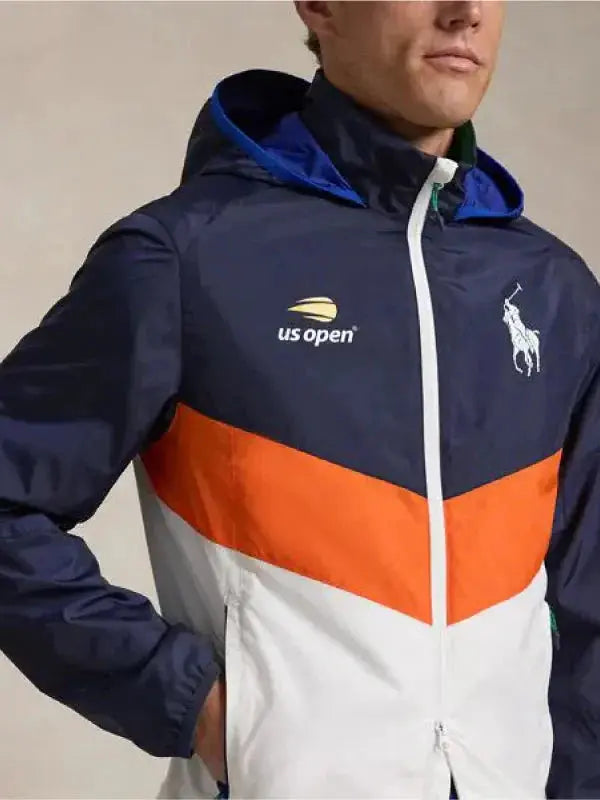 The US Open 2024 Umpire Hooded Jacket USA Jackets
