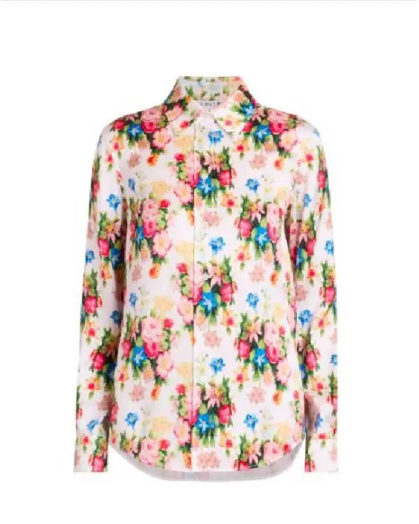 Today Jill Martin Floral Shirt USA Jackets