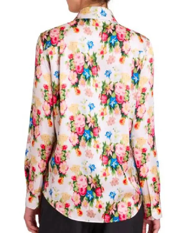 Today Jill Martin Floral Shirt USA Jackets
