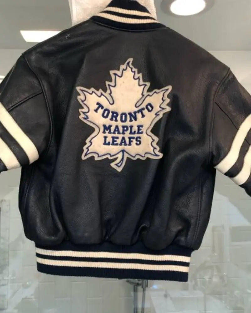 Toronto Maple Leafs Hockey Leather Jacket USA Jackets