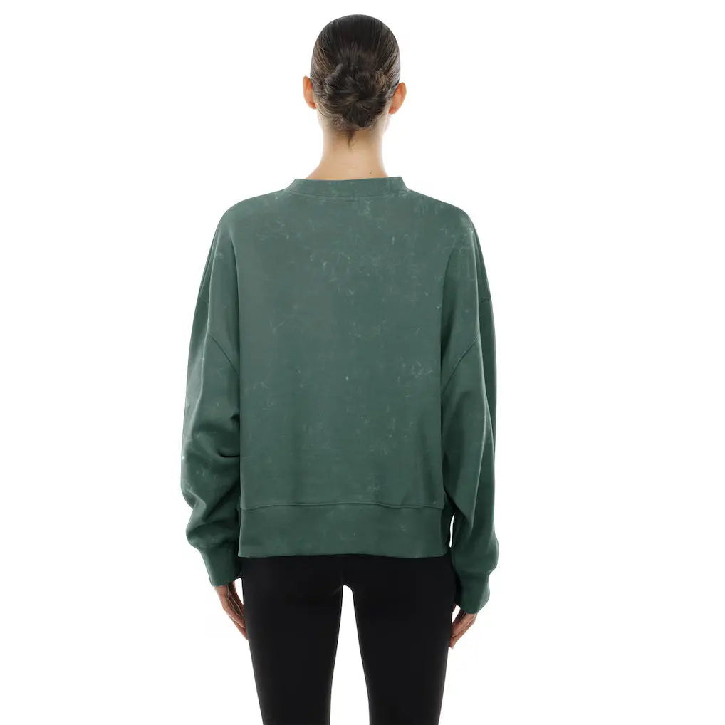 Women’s Boston Red Sox New Era Green 2025 Pullover Sweatshirt USA Jackets