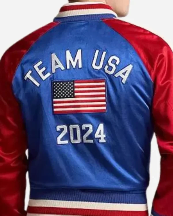 Daniela Moroz Team USA Olympics Baseball Jacket - Image 3