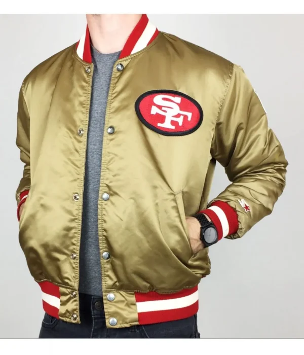 San Francisco 49ers Satin Jacket