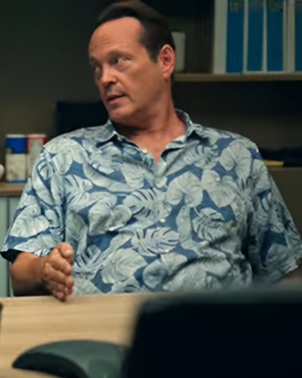 Bad Monkey 2024 Vince Vaughn Blue Hawaiian Shirt