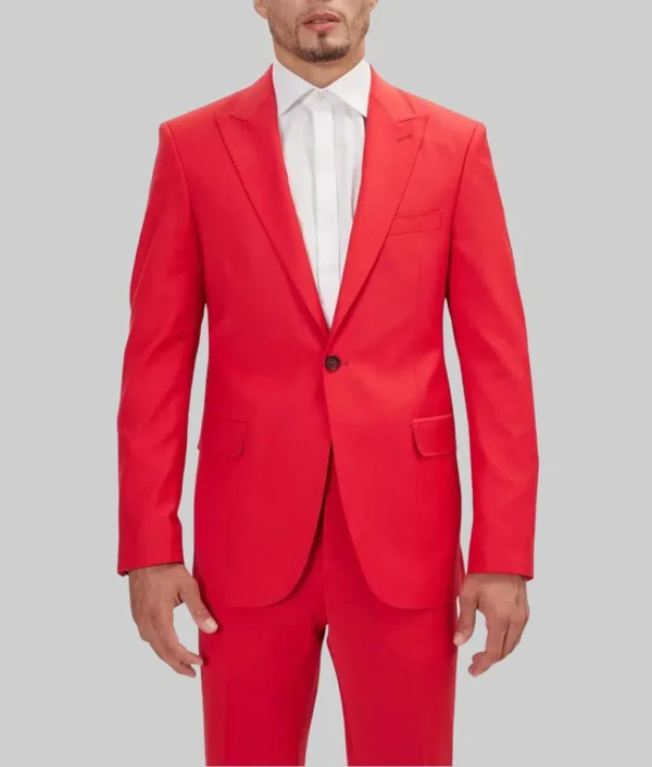 Blinding Lights The Weeknd Red Blazer