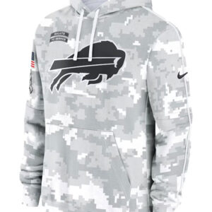 Buffalo Bills Salute To Service Camo 2024 Hoodie