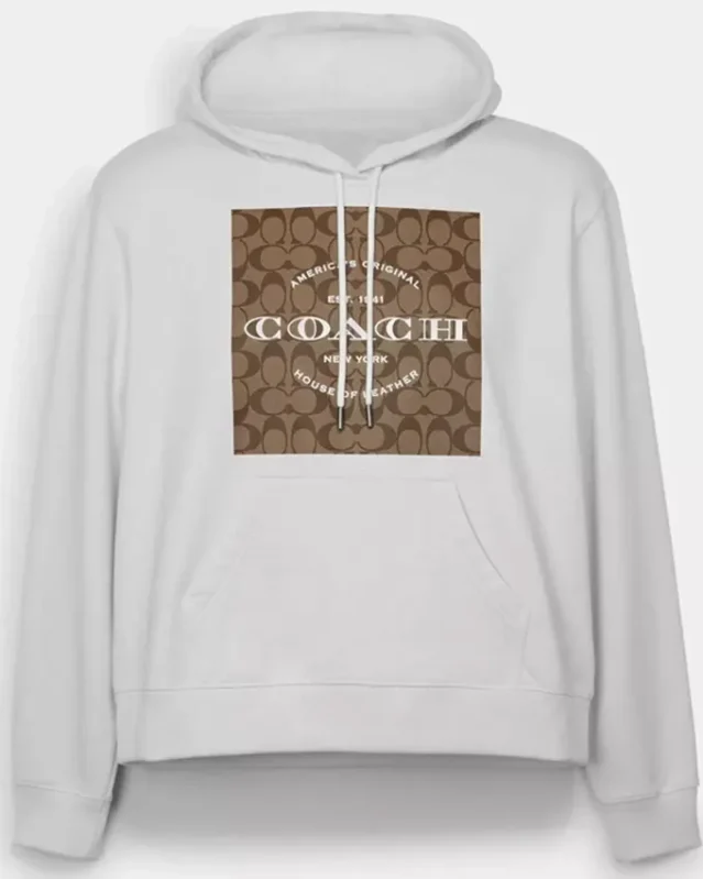 Coach Signature Pullover Hoodie