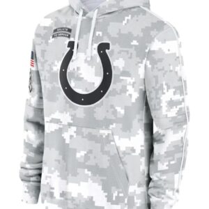 Salute to Service 2024 Indianapolis Colts Camo Hoodie