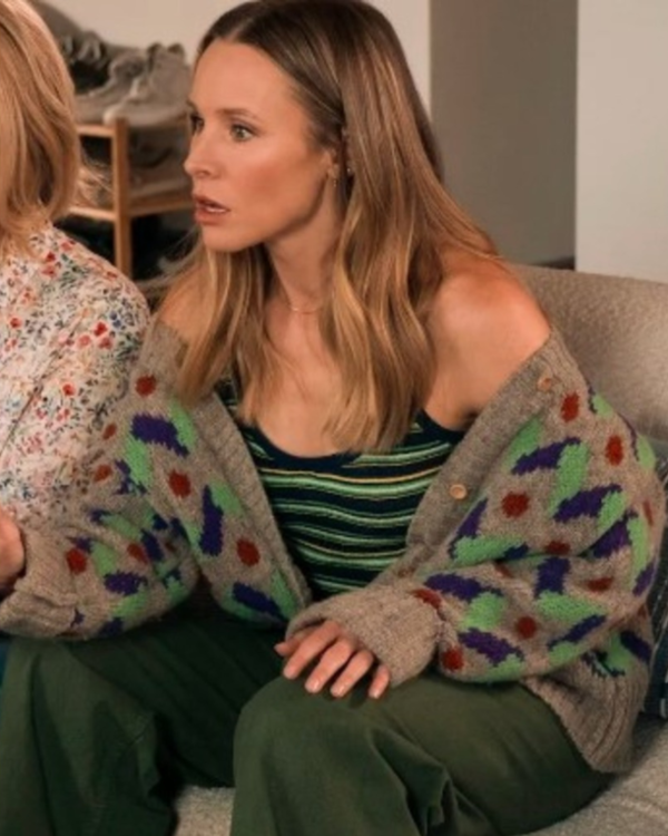 Nobody Wants This 2024 Kristen Bell Printed Cardigan