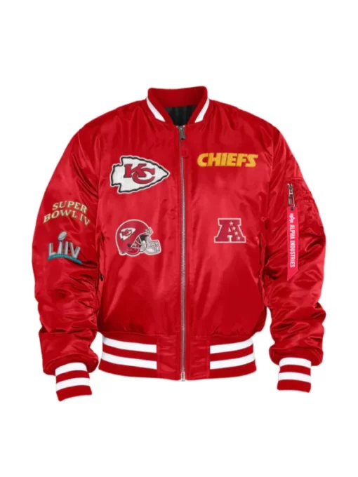 Kansas City Chiefs Alpha Industries X New Era Jacket