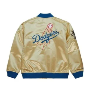 LA Dodgers OG 2.0 Gold Satin Jacket