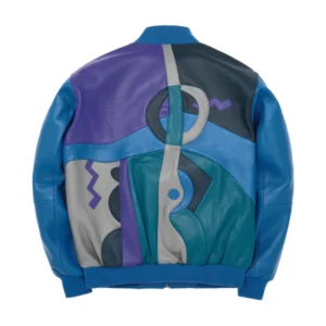 Pelle Pelle Picasso Plush Blue Leather Jacket